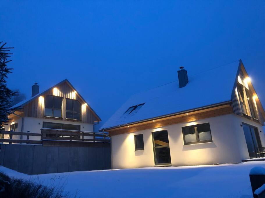 Ferienhaus Mountain View Six50 Mit Sauna Und Kamin In St. Andreasberg Sankt Andreasberg Exteriör bild