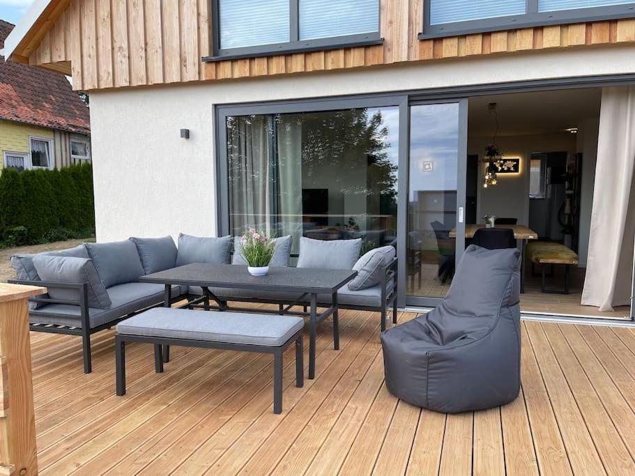 Ferienhaus Mountain View Six50 Mit Sauna Und Kamin In St. Andreasberg Sankt Andreasberg Exteriör bild