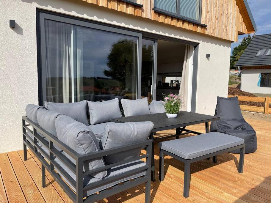 Ferienhaus Mountain View Six50 Mit Sauna Und Kamin In St. Andreasberg Sankt Andreasberg Exteriör bild