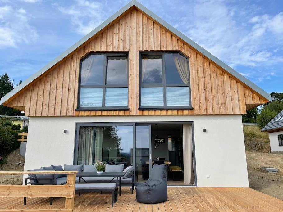 Ferienhaus Mountain View Six50 Mit Sauna Und Kamin In St. Andreasberg Sankt Andreasberg Exteriör bild