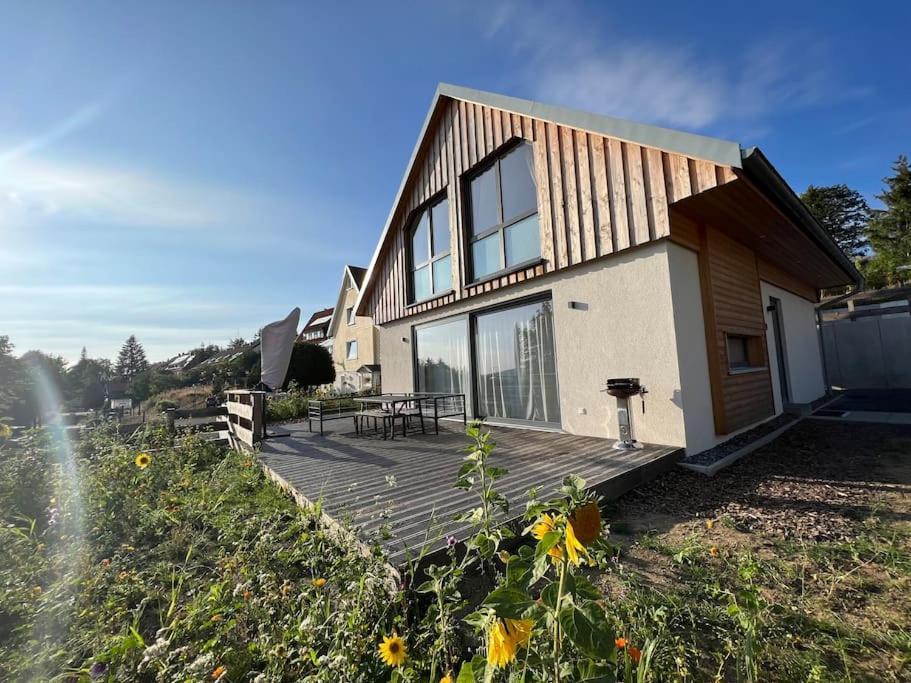 Ferienhaus Mountain View Six50 Mit Sauna Und Kamin In St. Andreasberg Sankt Andreasberg Exteriör bild